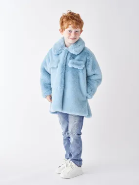 KIDS FAUX FUR HANYU JACKET