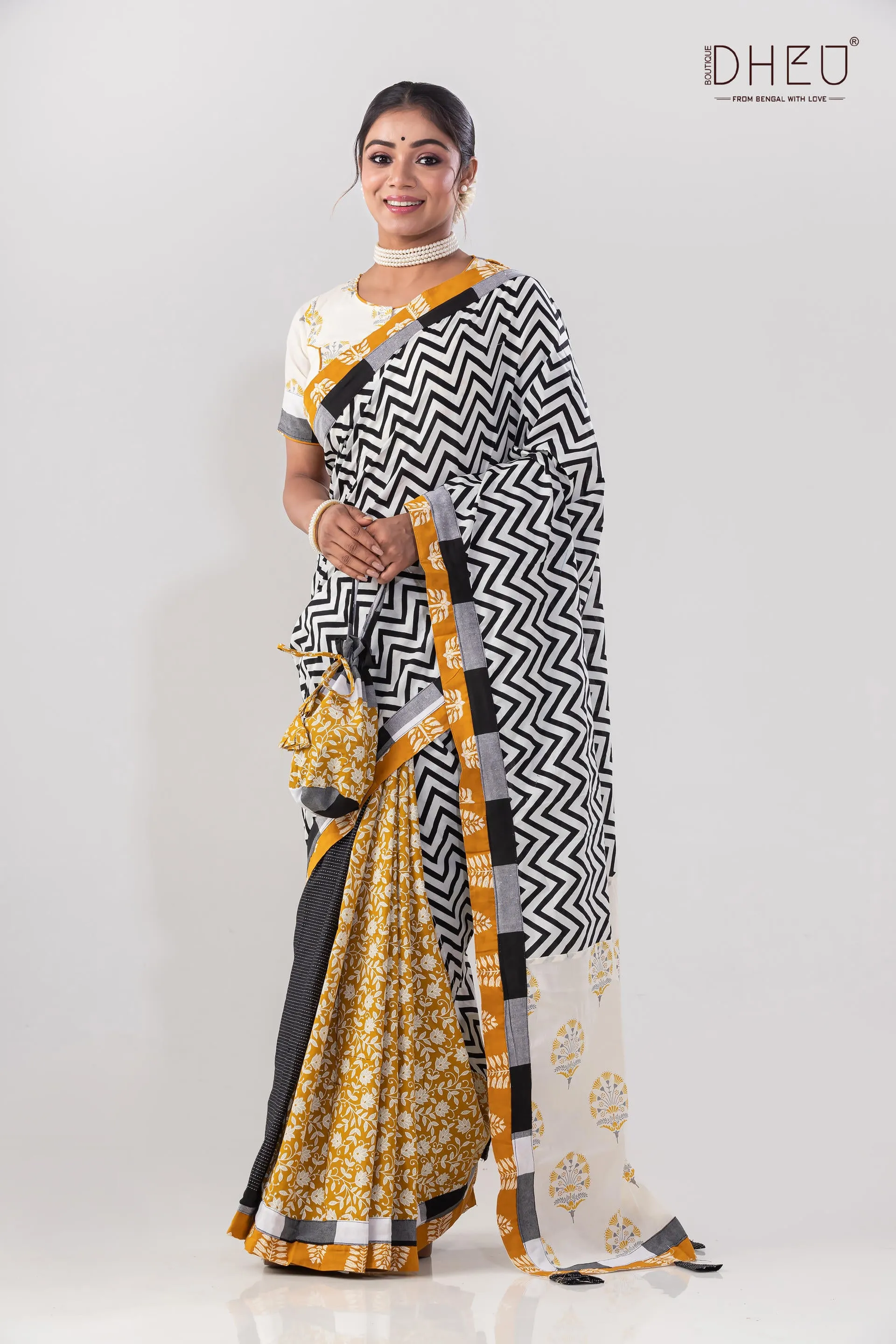 Kishmish Signature Fusion Saree