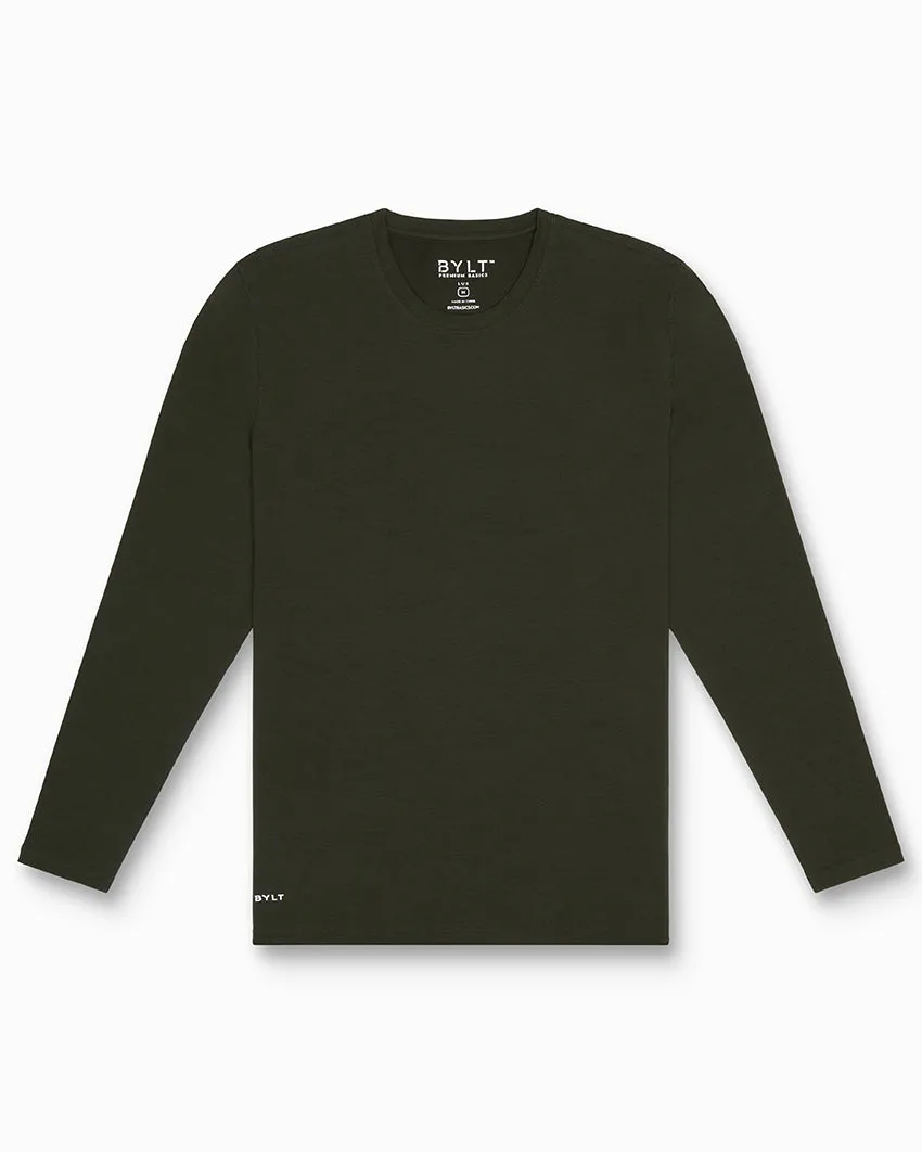 Long Sleeve: LUX Split Hem