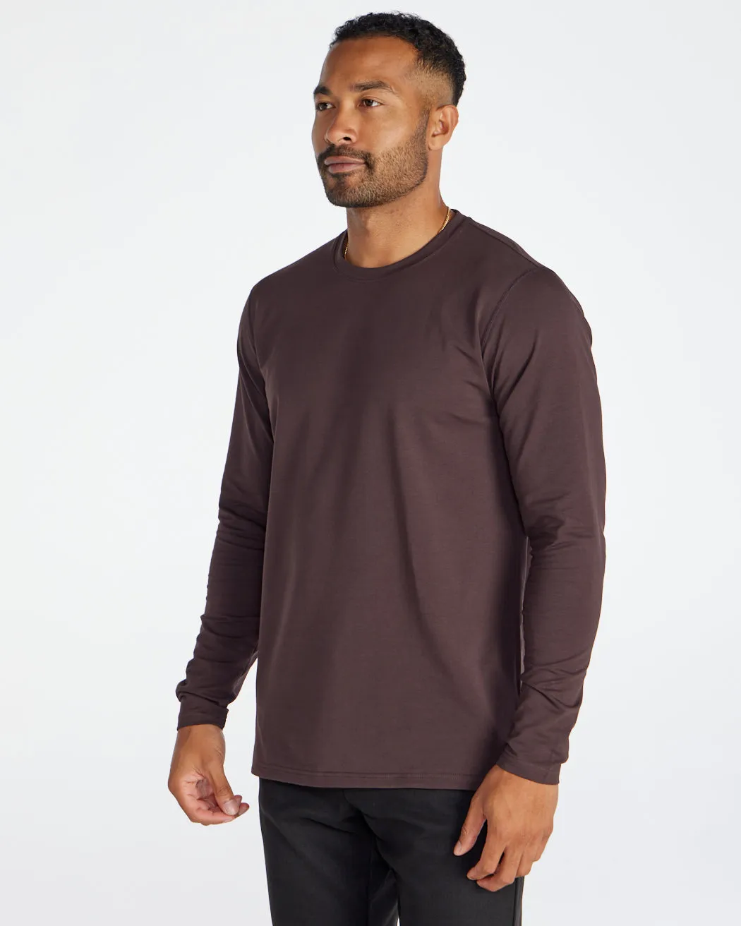 Long Sleeve: LUX Split Hem