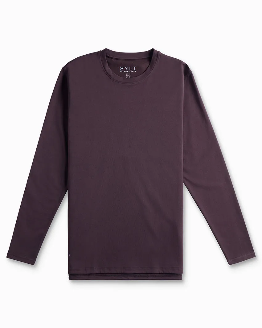 Long Sleeve: LUX Split Hem