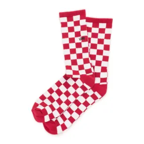 Medias Checkerboard Crew Ii Red 9.5-13 1P