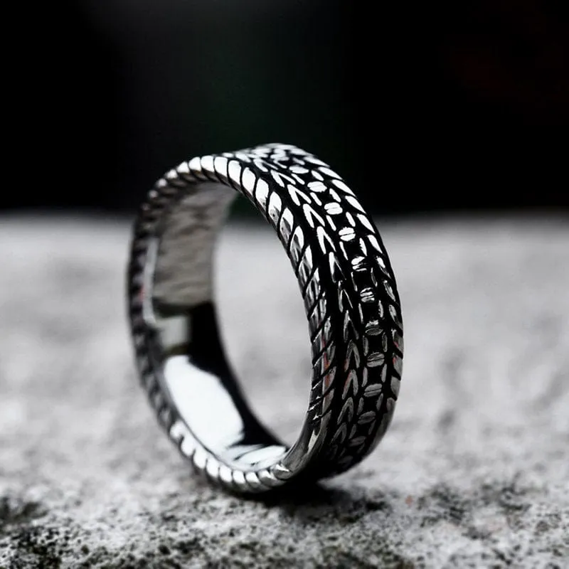 Men's Punk Cycle Chain Ring