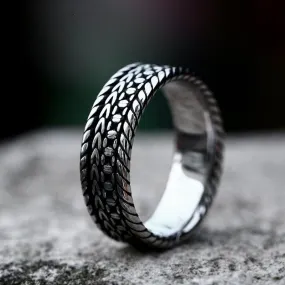 Men's Punk Cycle Chain Ring