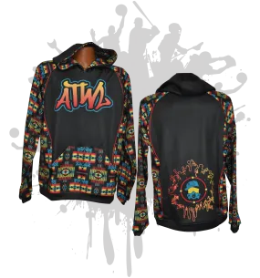 NATIVE PATTERN HOODY