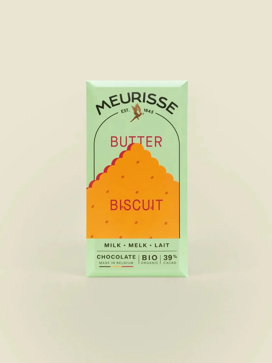 Organic Milk Chocolate with Butter Biscuit