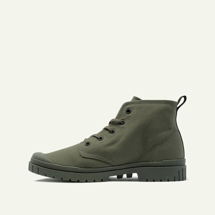 PAMPA SP20 HI CVS MEN'S BOOTS - OLIVE NIGHT