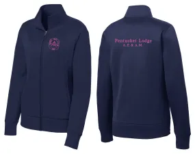 PEN - LST241 - Ladies NAVY Fleece Jacket