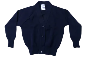 Plain Cardigan - Navy