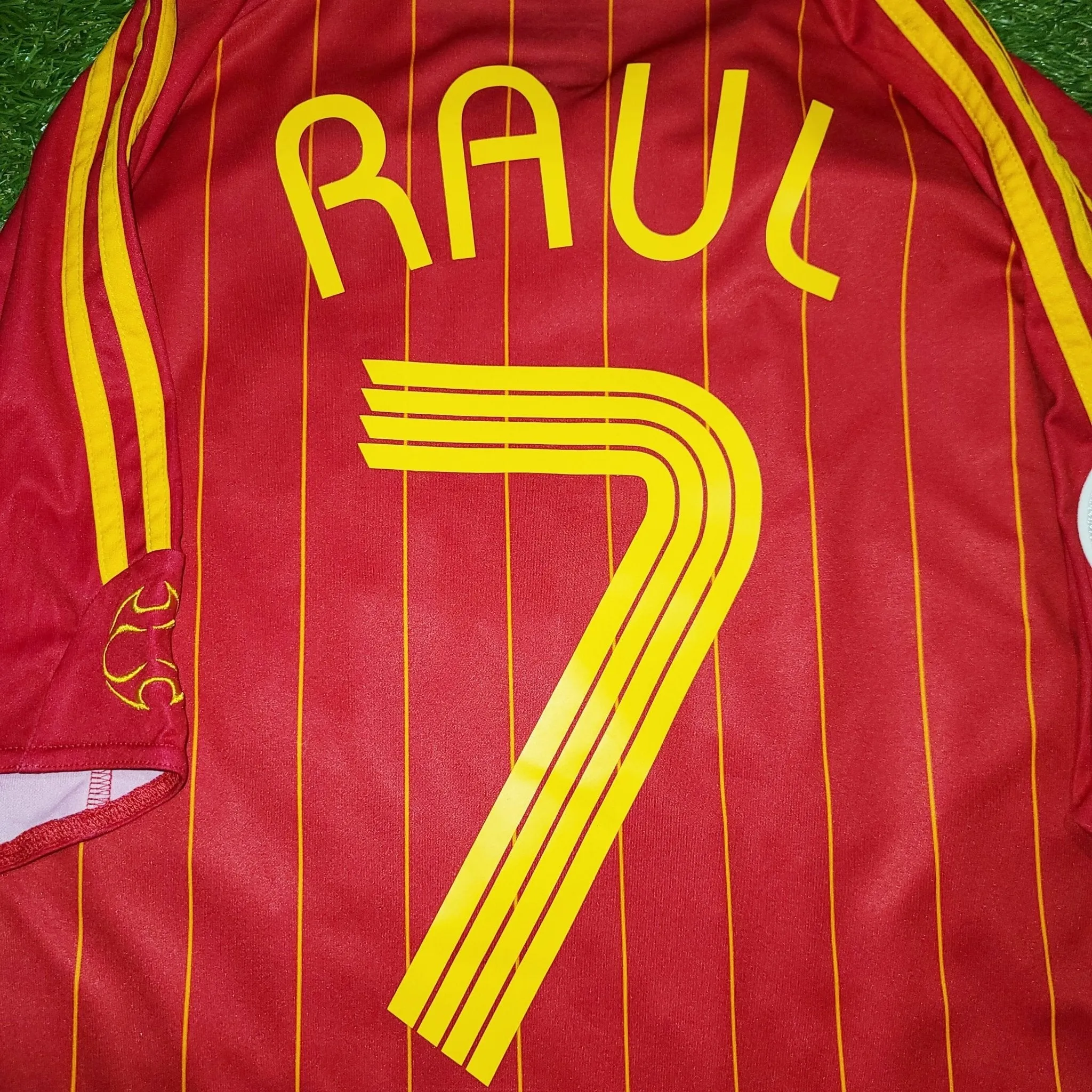 Raul Spain 2006 WORLD CUP Jersey Shirt Maillot Camiseta M SKU# 740144