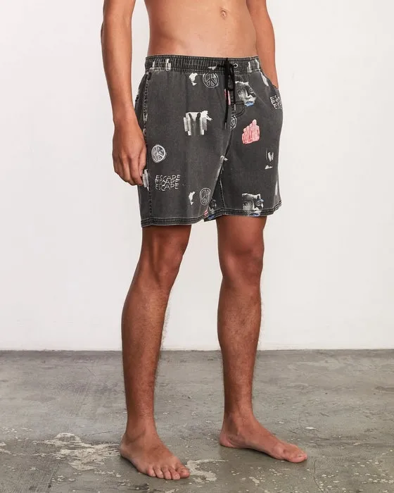 RVCA Escape 17" Elastic Short - NO RETURNS