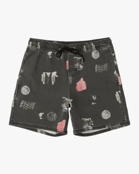 RVCA Escape 17" Elastic Short - NO RETURNS