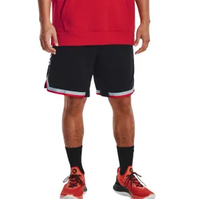 Short Largo Under Armour para Hombre Curry Fleece 9in Short Negro