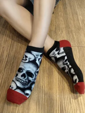 Skull Ankles All Over Skulls