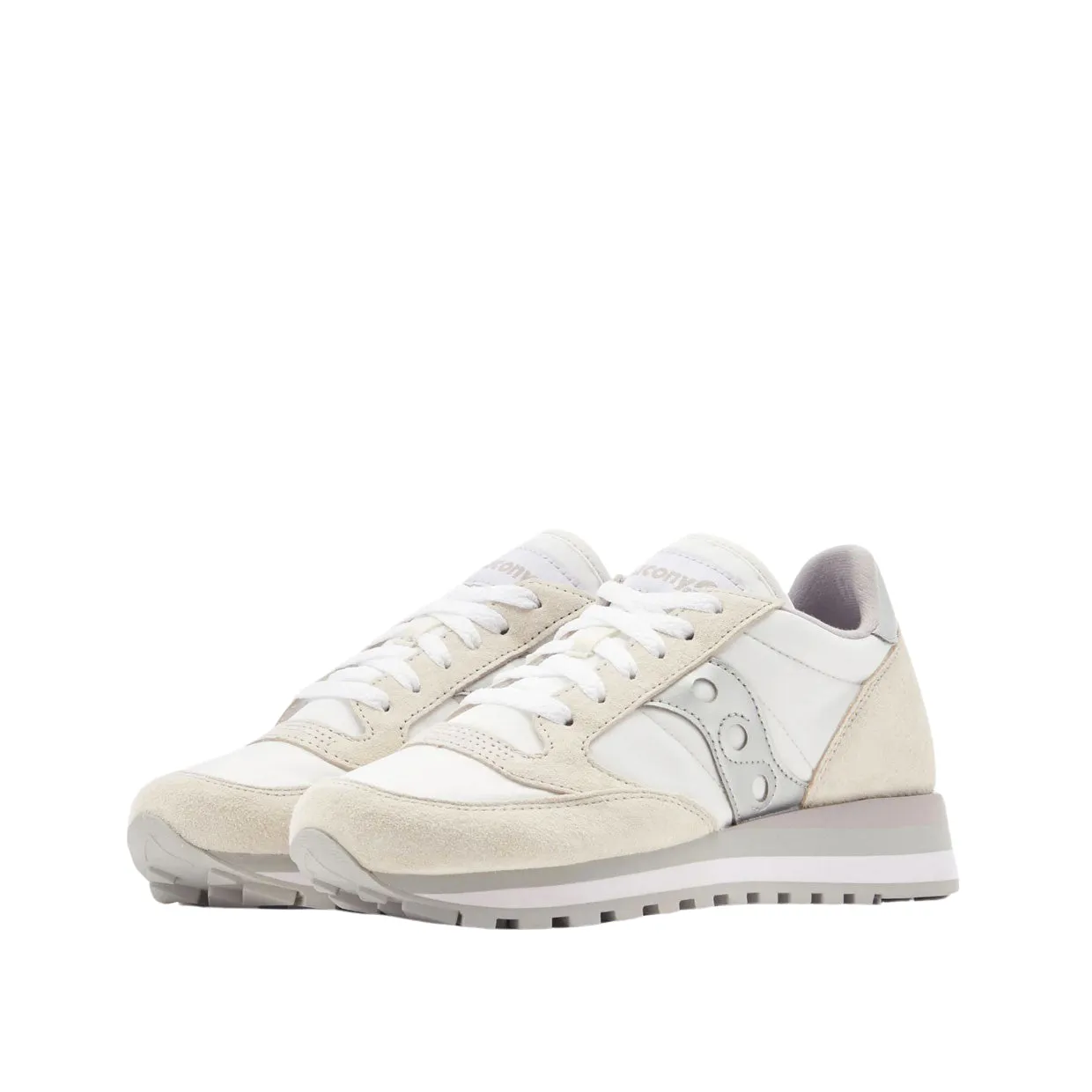 Sneakers Donna Saucony Jazz Triple Beige / Bianco / Argento