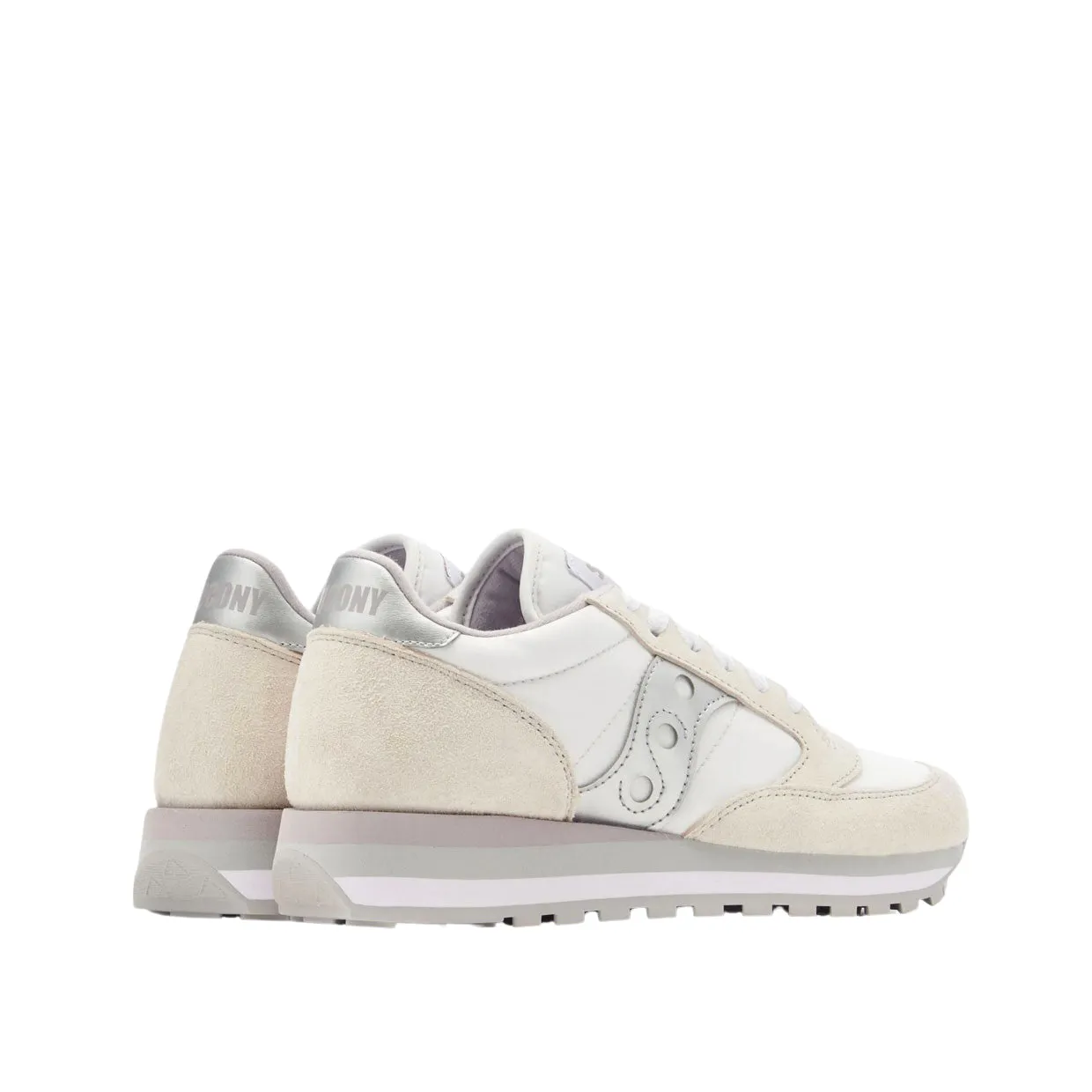 Sneakers Donna Saucony Jazz Triple Beige / Bianco / Argento