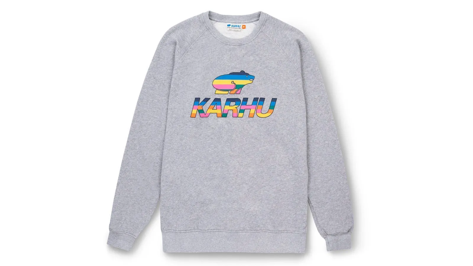 TEAM COLLEGE SWEATSHIRT - HEATHER GREY/MULTICOLOUR