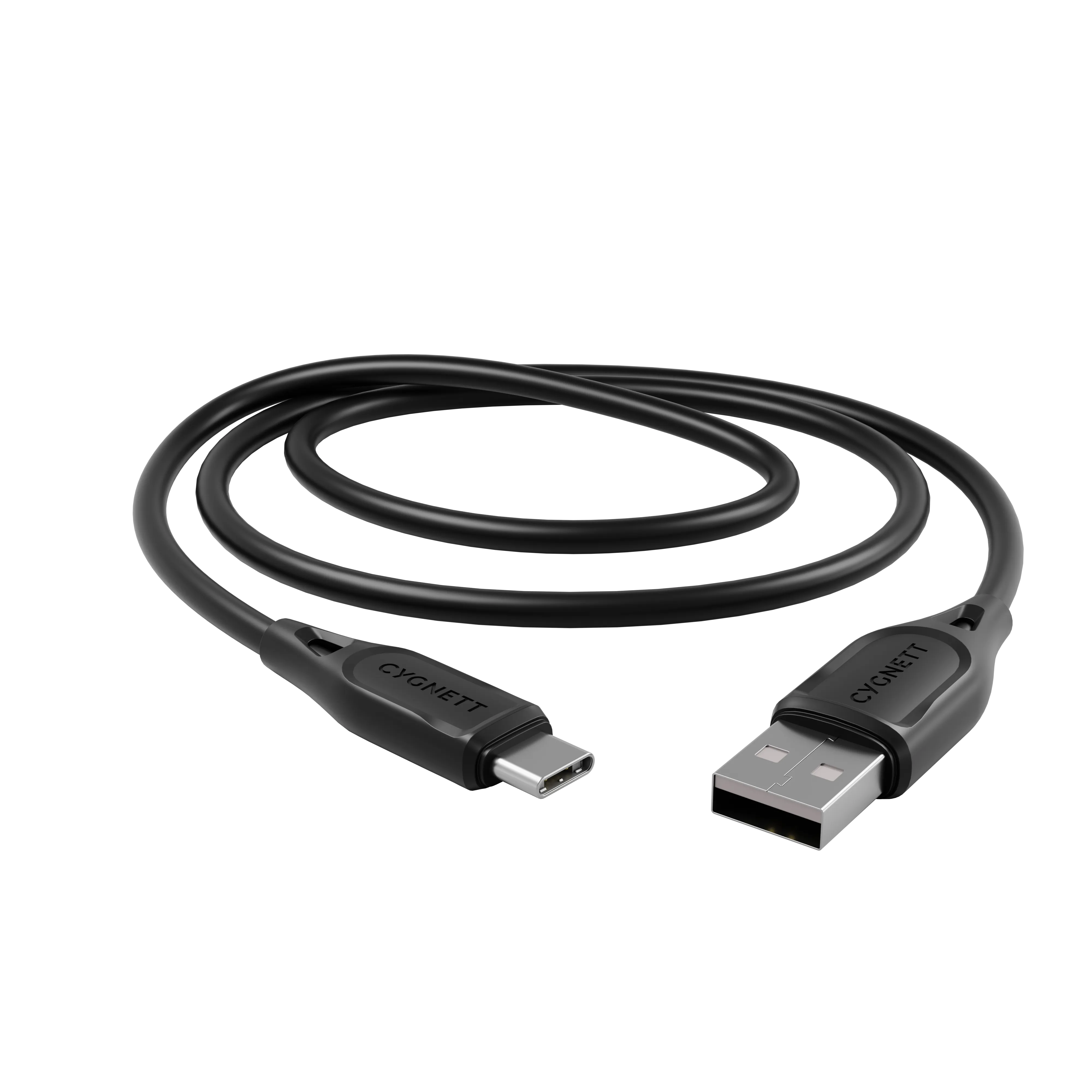 USB-C to USB-A (2.0) Cable 2m - Black