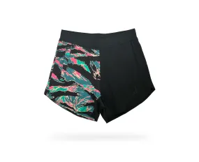 Women's V2 Athletic Shorts - 2 Tone Retro Tigré