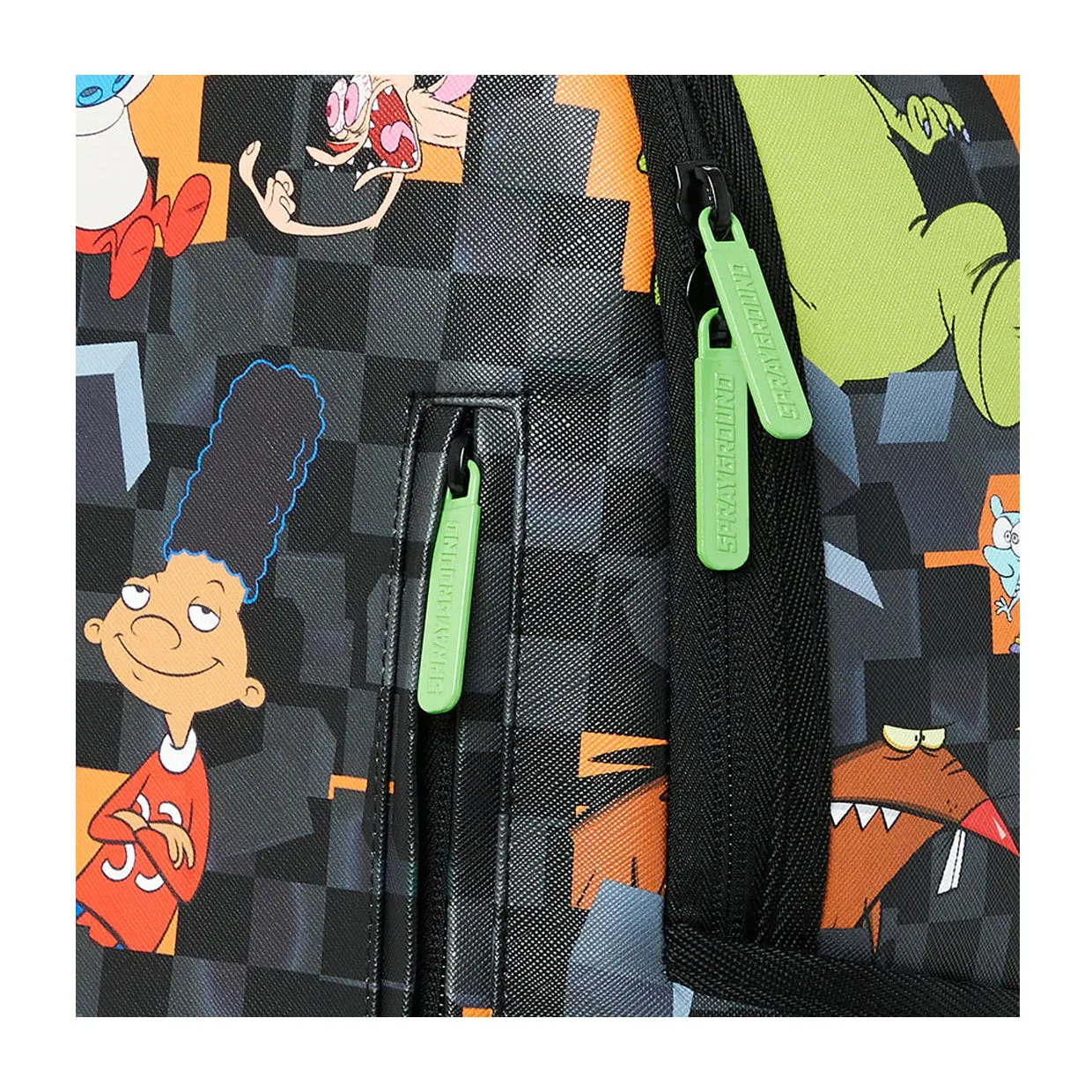 Zaino Sprayground Nicktoons Bust Through Checkers Multicolor