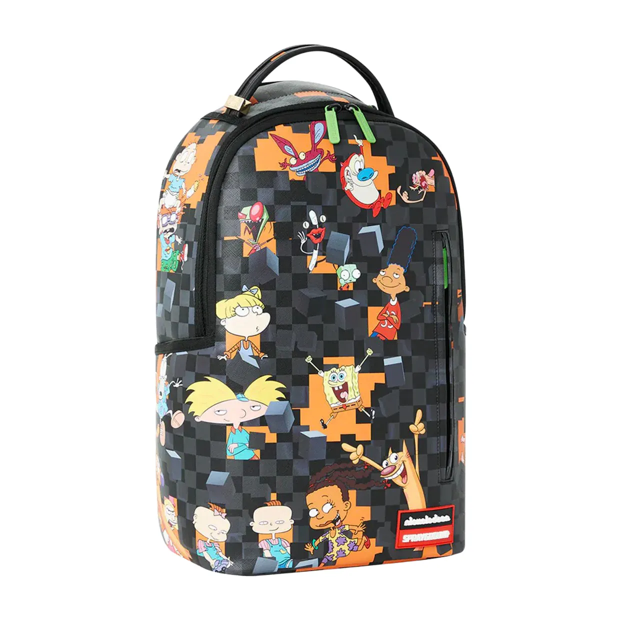 Zaino Sprayground Nicktoons Bust Through Checkers Multicolor